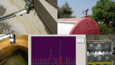 Wireless level monitoring for water & waste water applications