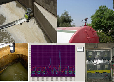 Wireless level monitoring for water & waste water applications