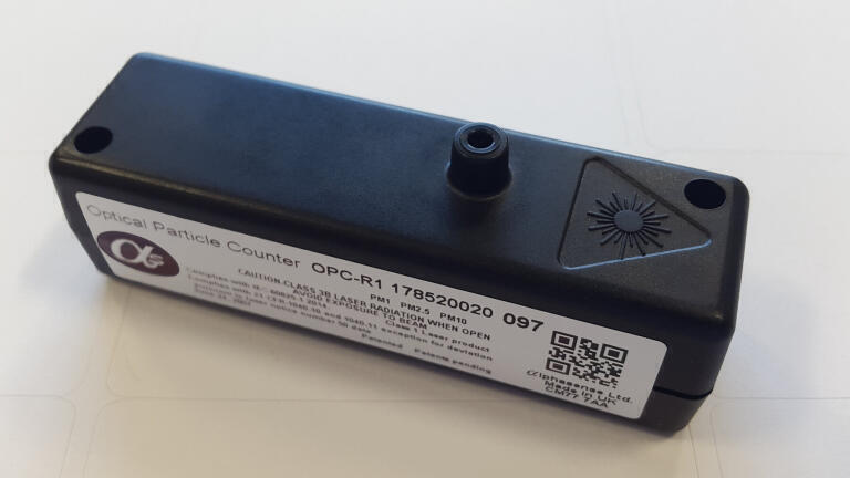 Tiny but powerful particulate sensor