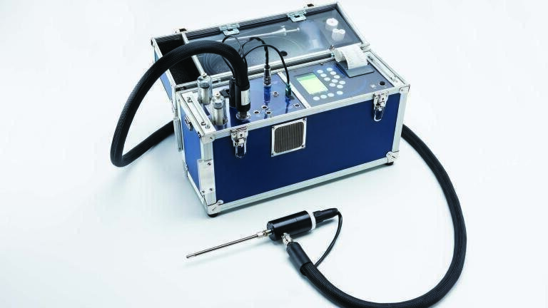 New portable industrial emissions analyser