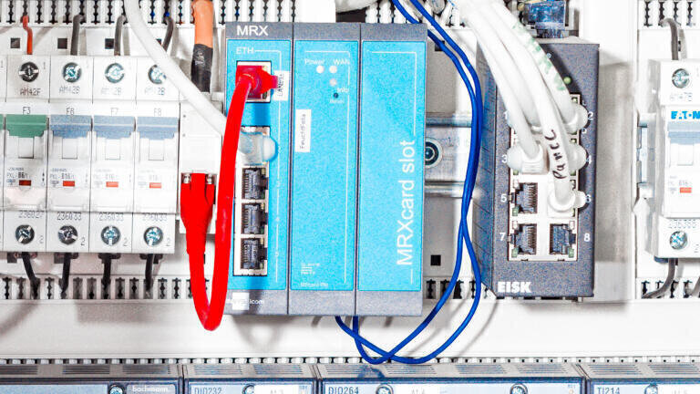 Secure data communication to remotely monitor and control critical infrastructures