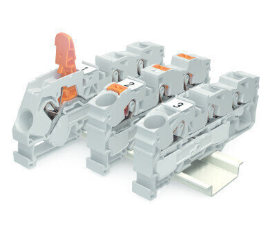 Leading lever and push-button terminal block technology at WWEM