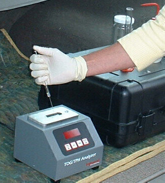 Portable IR Analyzer used by water environment research foundation for recent study  of fats, oil and grease (FOG) in wastewater