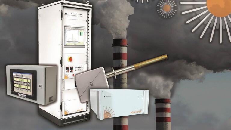 All you need for industrial gas analysis on one AQE stand
