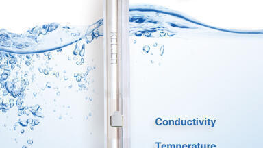 Data logger measures level, conductivity and temperature