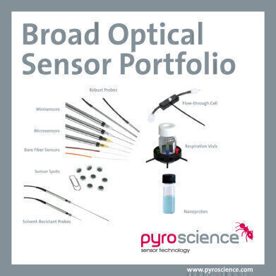 High Performance Optical Oxygen, pH and Temperature Sensors