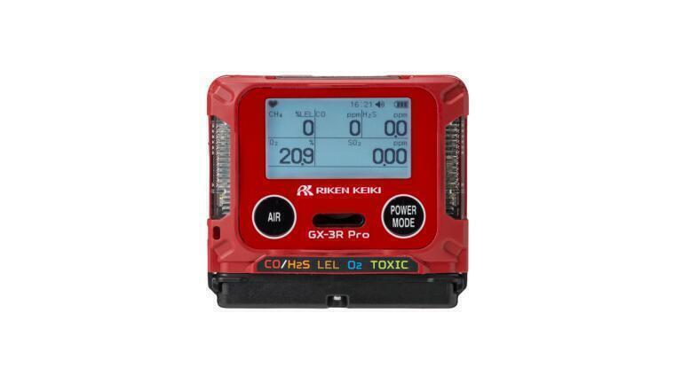 Small size and lightweight 5 gas monitor is ideal for confined spaces