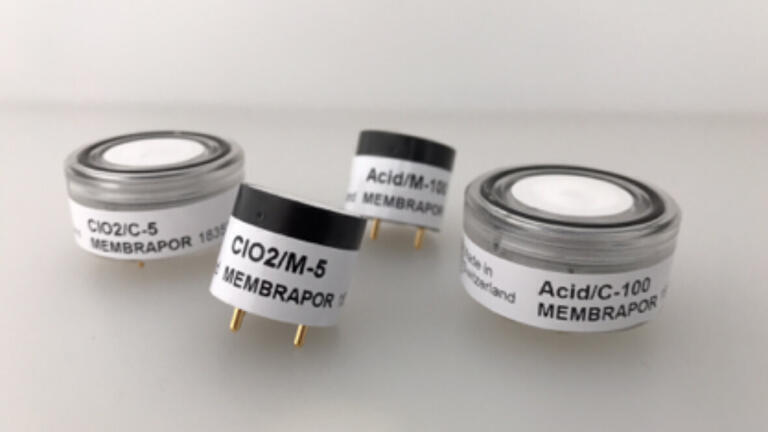 Product line expanded with CIO2 and Acid sensors