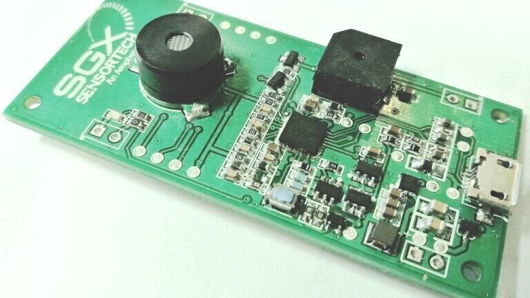 Low power natural gas leak detection module