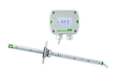 Laminar flow sensor with digital output offers ideal solution to accurate measurement of air with extremely low velocity