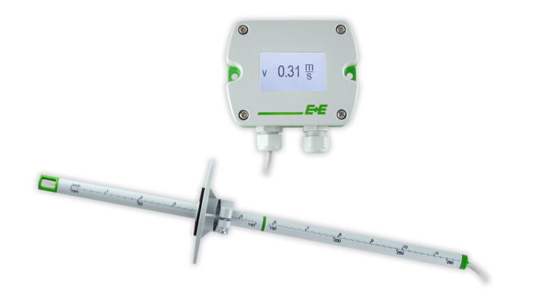Laminar flow sensor with digital output offers ideal solution to accurate measurement of air with extremely low velocity