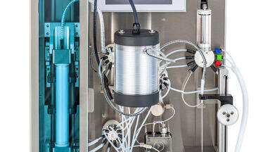 Automated sample clean-up in PCB and dioxin analysis for samples hardening at room temperature