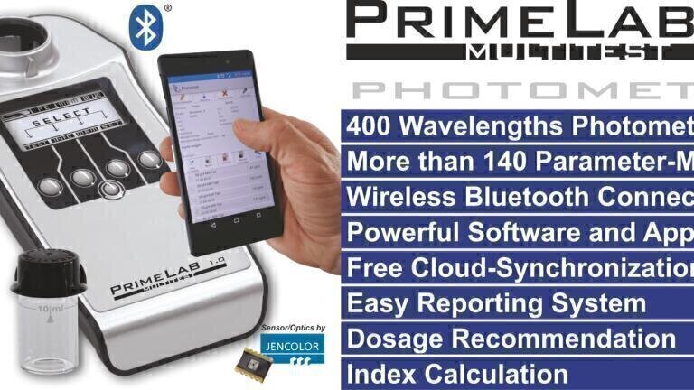 PrimeLab Photometer - one for all Envirotech Online