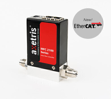 High-performance mass flow controller with EtherCAT interface
