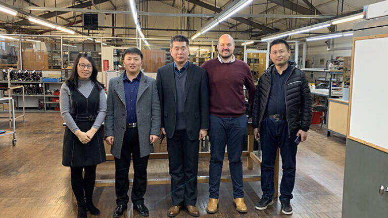 Technical training for Chinese distributor