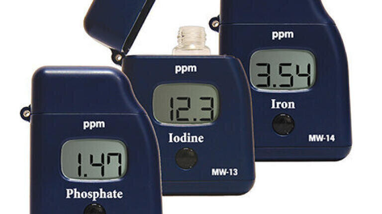Hand-held photometers offer simplicity, economy and accuracy