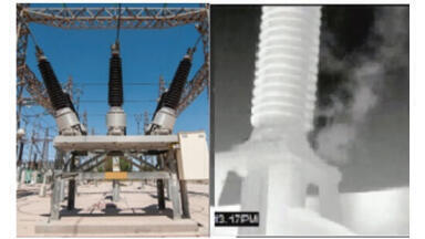 Detecting SF6 Leaks from Electrical Circuit Breakers