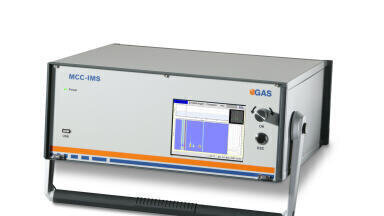 Gas trace detection using Ion Mobility Spectrometers (MCC-IMS) of G.A.S., Germany