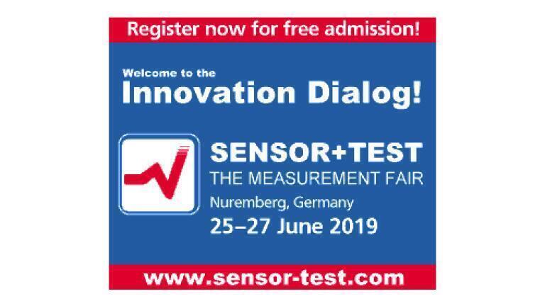 Don't miss to register for SENSOR+TEST 2019