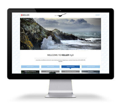 “H20” website for the water industry 