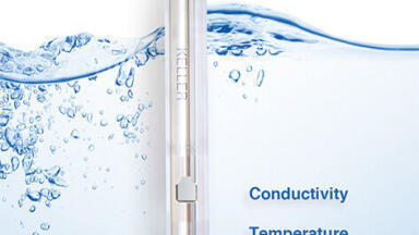 Data logger measures level, conductivity and temperature  
