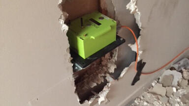 Pace setting ground vibration monitors at work in Ealing  