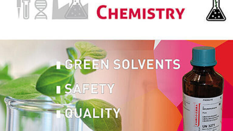 Green solvents and alternatives for a sustainable chemistry
