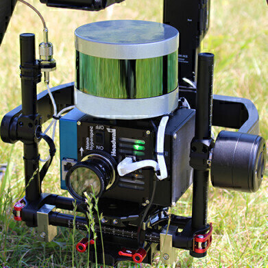 Fusing LiDAR with hyperspectral imaging 
