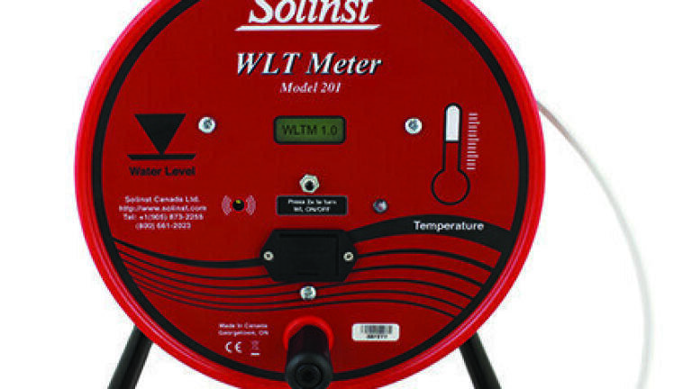 Water level temperature meter