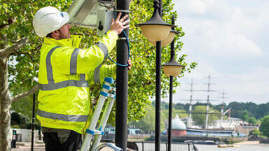 Greenwich ship emission monitoring underway