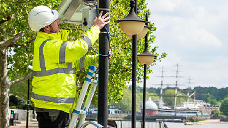 Greenwich ship emission monitoring underway