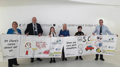 Glasgow schools aim to lower vehicle pollution