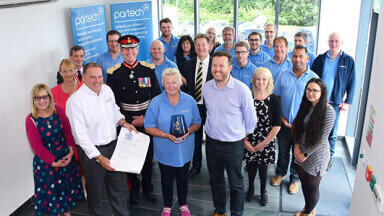 Lord Lieutenant presents Queen’s Award to water testing equipment manufacturer