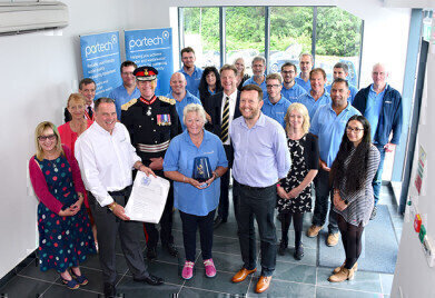 Lord Lieutenant presents Queen’s Award to water testing equipment manufacturer