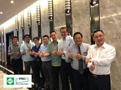 AGT-PSG open subsidiary in Singapore to offer perfect sample gas solutions to SE Asia