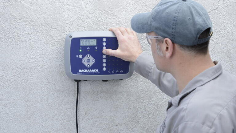 Refrigerant gas detection range expanded