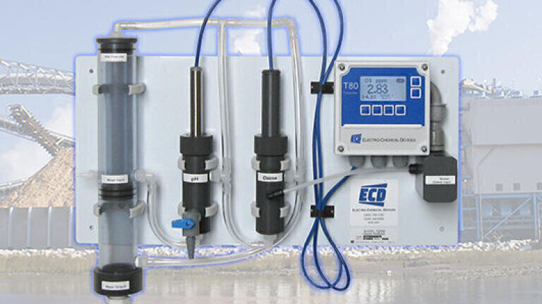 Cooling tower ozone disinfection systems rely on reagent-less analyser for monitoring O3