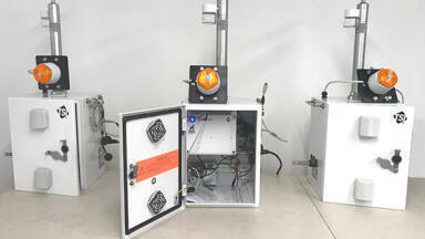 Bespoke dust monitoring/alarm solution