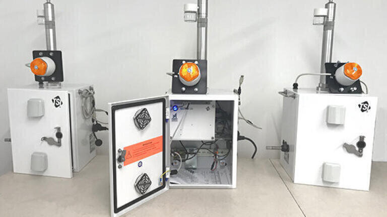 Bespoke dust monitoring/alarm solution