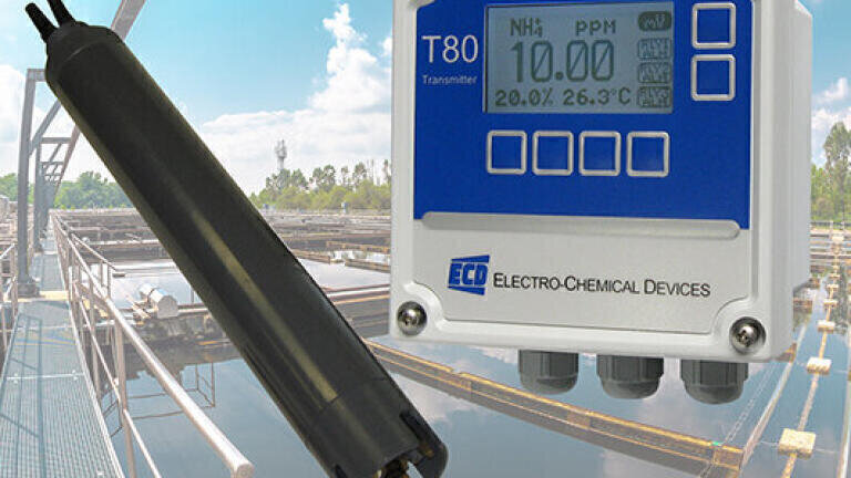 Accurate monitoring of wastewater treatment effluent and surface water storage