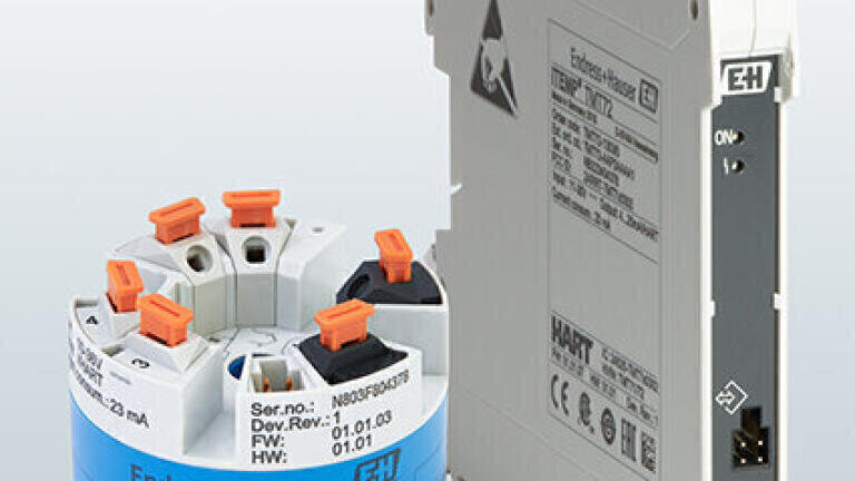 World’s first temperature transmitter with Bluetooth