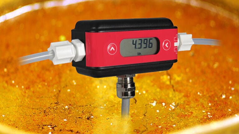 Accurate flow measurement of corrosive fluids