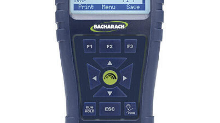 New high range CO exhaust gas analyser