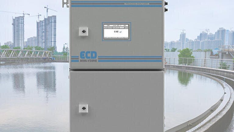 Versatile colorimetric analyser monitors phosphates or total phosphates for industrial and municipal wastewater treatment applications