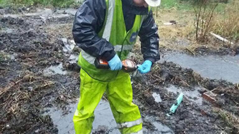 Well-proven, handheld gas detection instrument monitors potentially harmful volatile organic compounds in soils