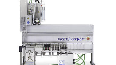 Automated QuEChERS method for standard, dried and fatty matrices