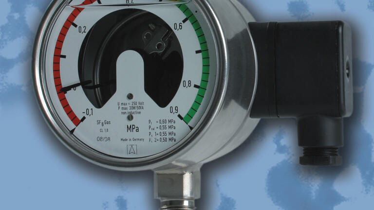 SF6 Gas Density Controller for (SF6-isolated) GIS-Installations!