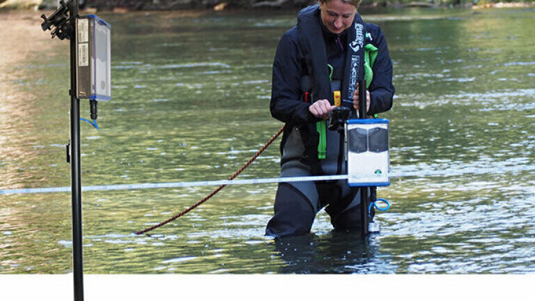 Reliable and convenient discharge metering in rivers, streams and canals