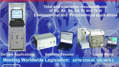 HgCEM and stack gas testing