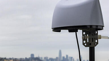 Environmental air monitoring range expanded with new, low-cost sensor